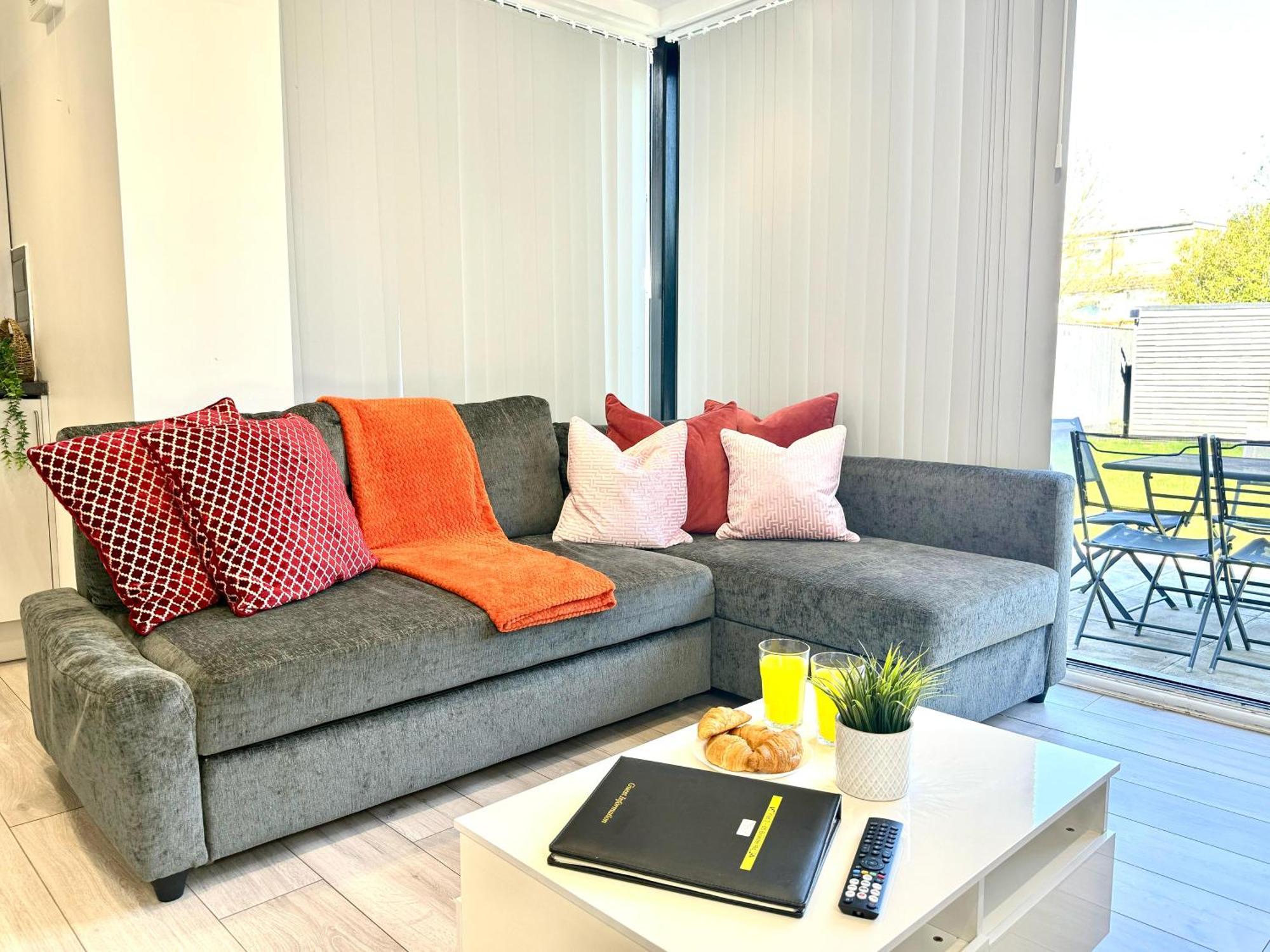 Apartment Evergreen Lodge: Luxurious Two-bed Flat With Garden Near Blenheim Palace